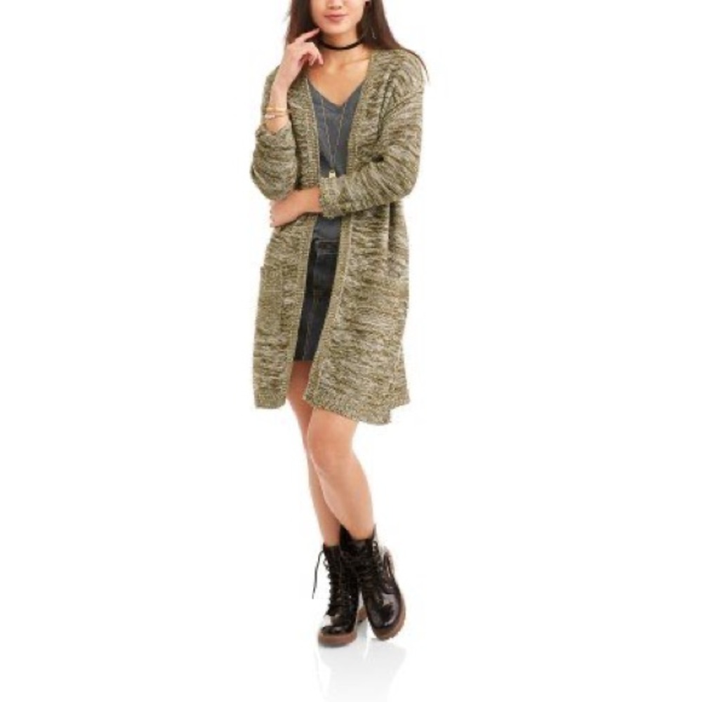 Poof NY Marl Knit Cardigan, a fall must-have! 🍁